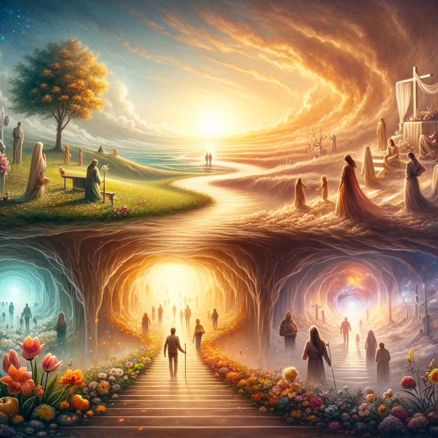 "When one has a grateful heart, life is so beautiful. Death is not the end; it is just the beginning of a new life." episode artwork