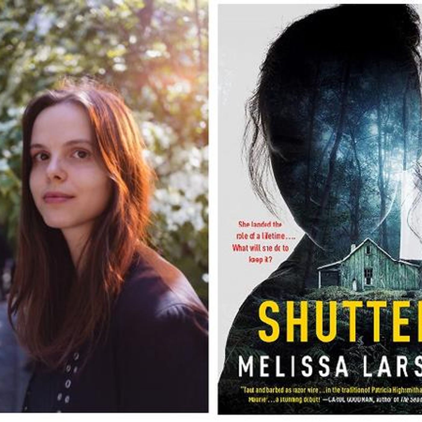 Author Melissa Larsen talks writing, new book SHUTTER on #ConversationsLIVE episode artwork