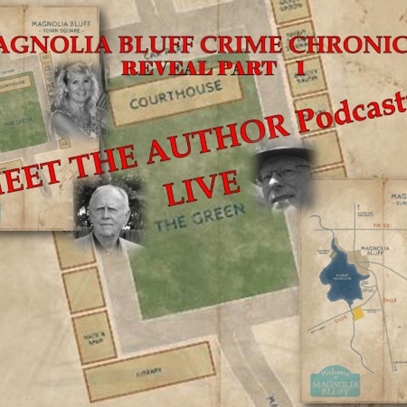 MEET THE AUTHOR Podcast_ LIVE - Episode 52 - MAGNOLIA BLUFF CRIME CHRONICLES REVEAL