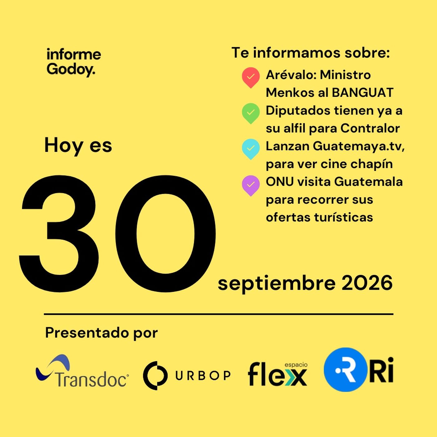 Portada de informeGodoy.