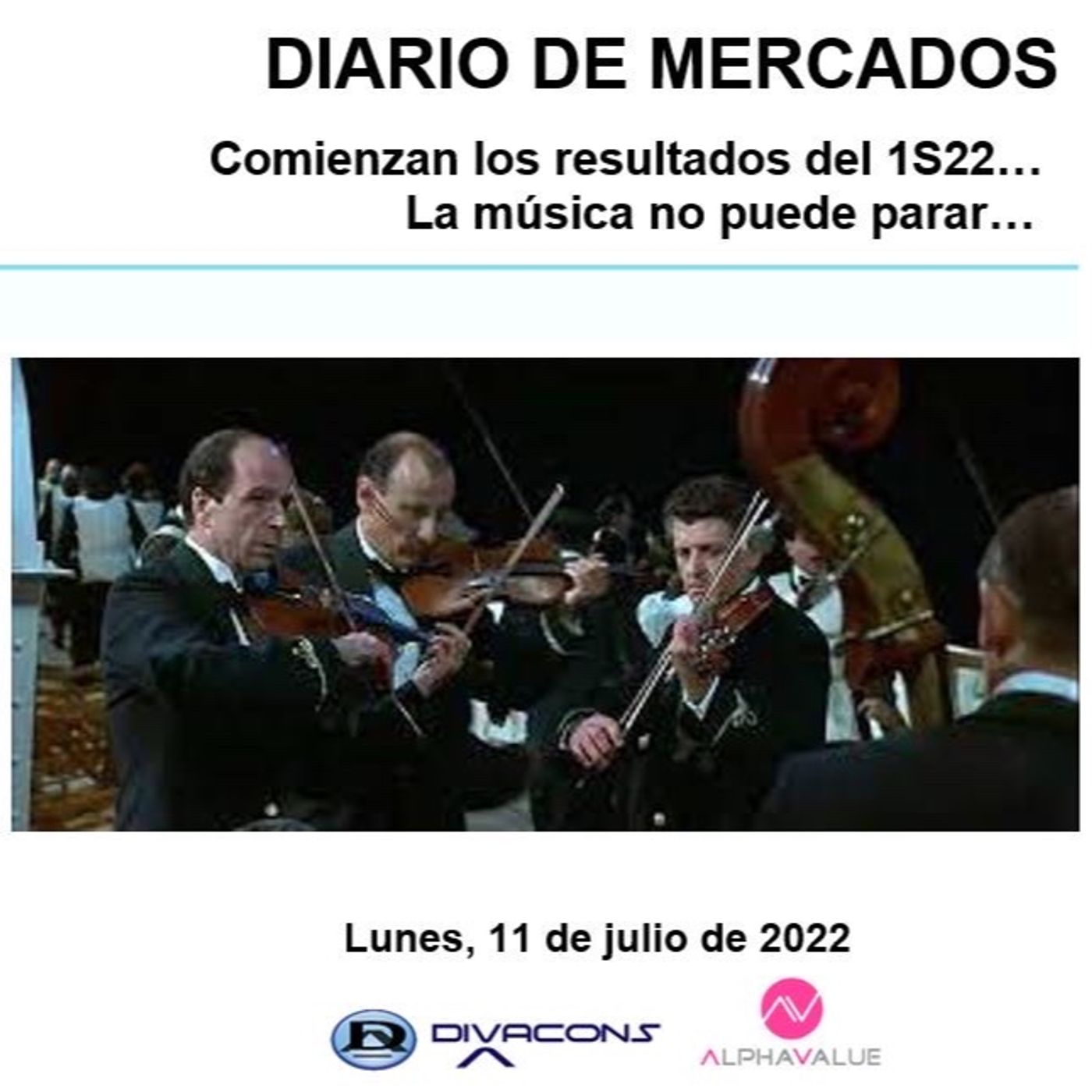 PODCAST en abierto DIARIO DE MERCADOS Lunes 11 Julio episode artwork