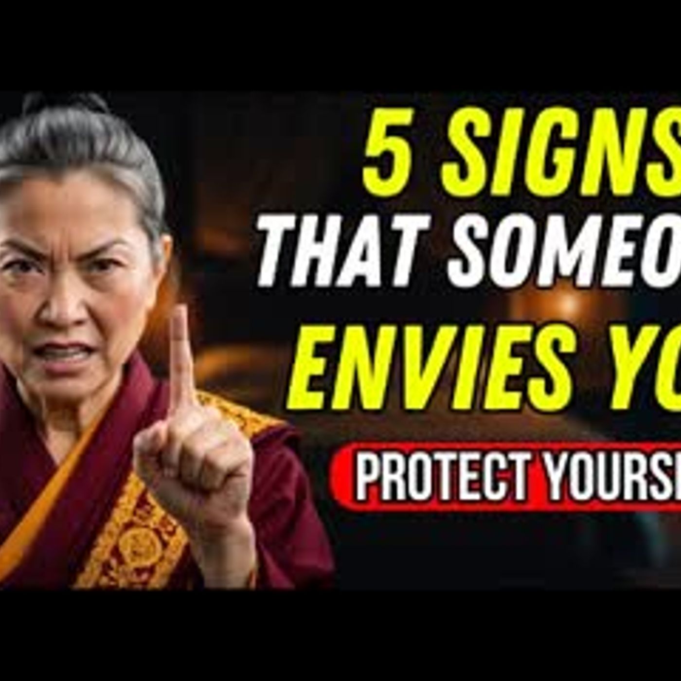 5 SIGNS THAT SOMEONE IS VERY ENVIOUS OF YOU and how to PROTECT YOURSELF   Buddhist Teachings