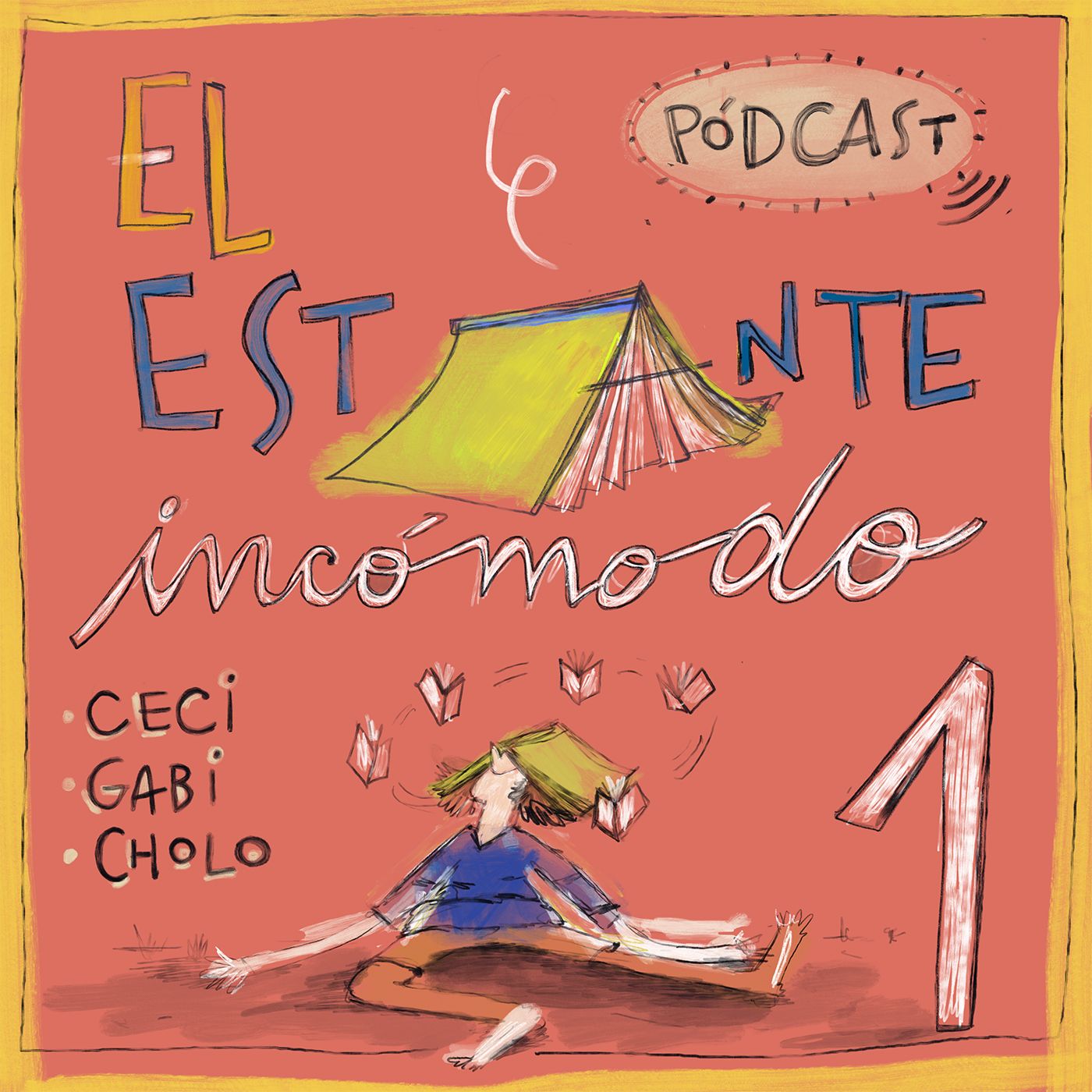 El estante incómodo