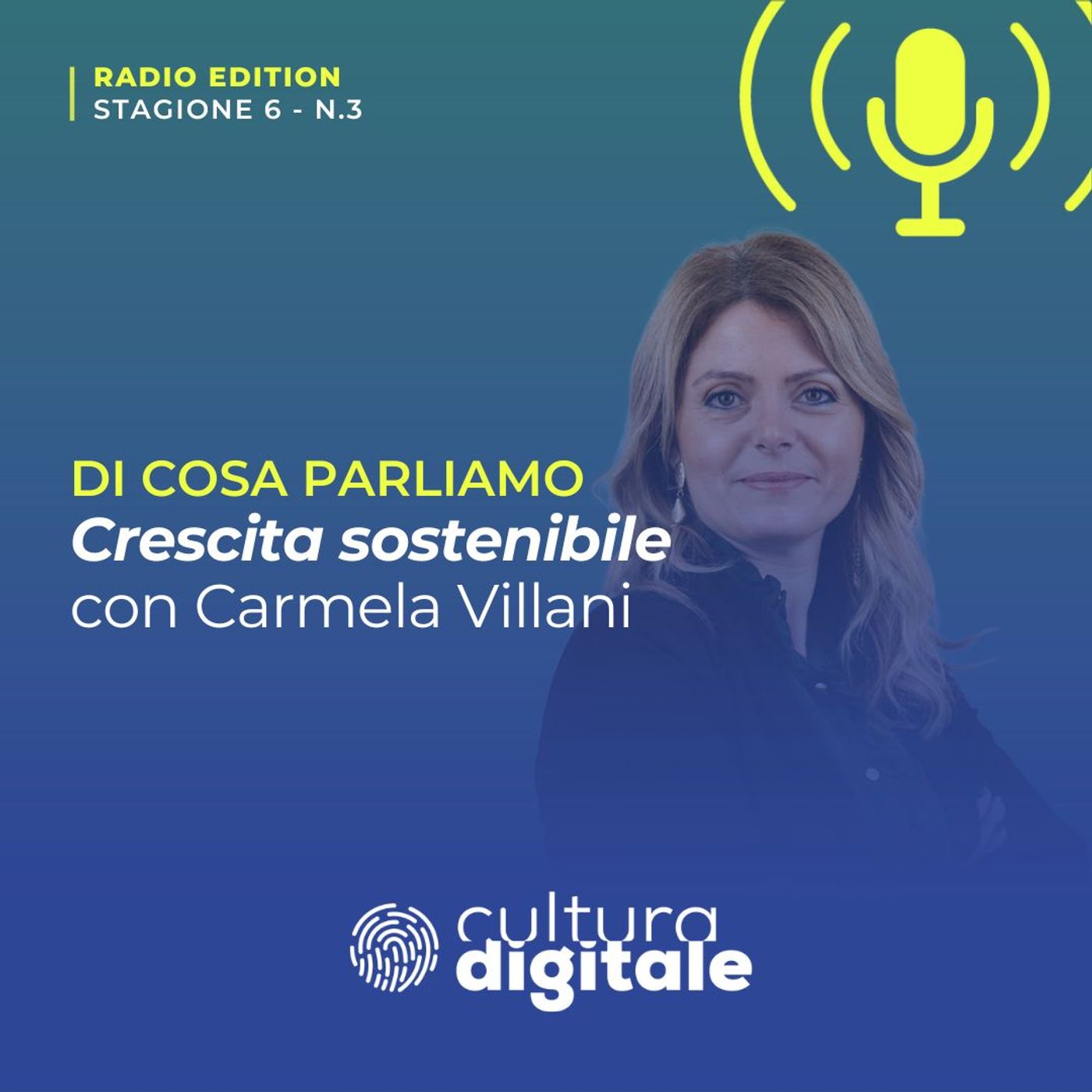 Crescita Sostenibile tra Marketing e Innovazione con Carmela Villani episode artwork
