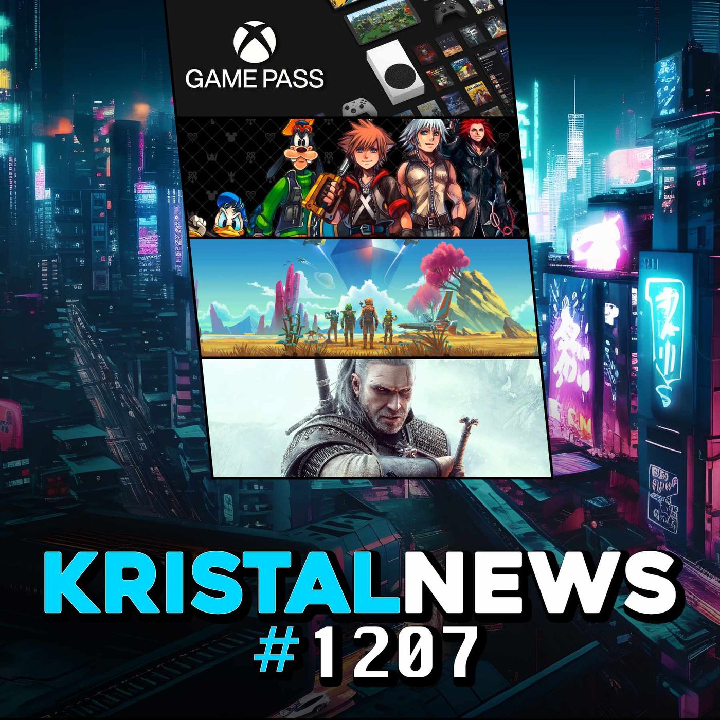 🎙 XBOX GAME PASS sta ANCORA per CAMBIARE? | THE WITCHER 3 DLC | NO MAN'S SKY ▶ #KristalNews 1207 episode artwork