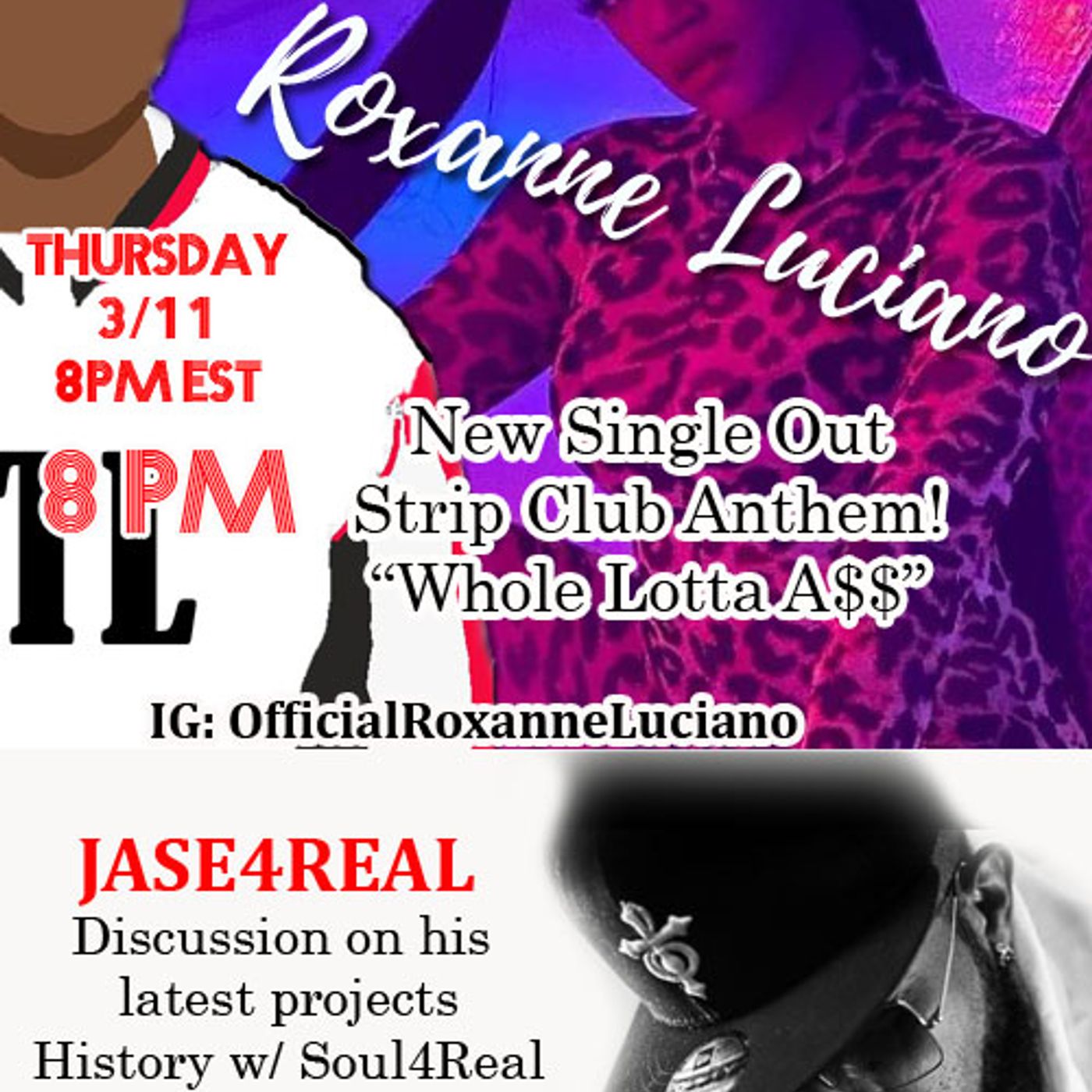 Kickin' It With Roxanne Luciano and Jase4Real episode artwork