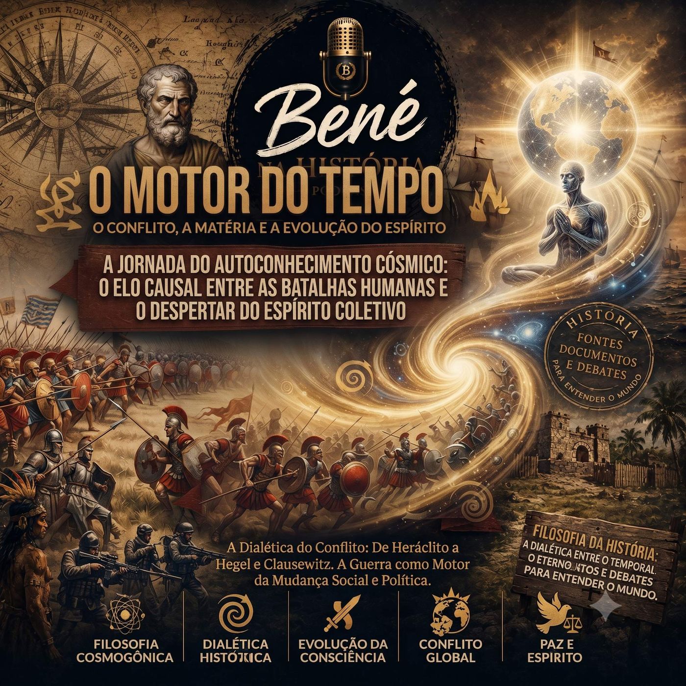 O motor do Tempo: O Conflito, a Matéria e a Evolução do Espírito episode artwork