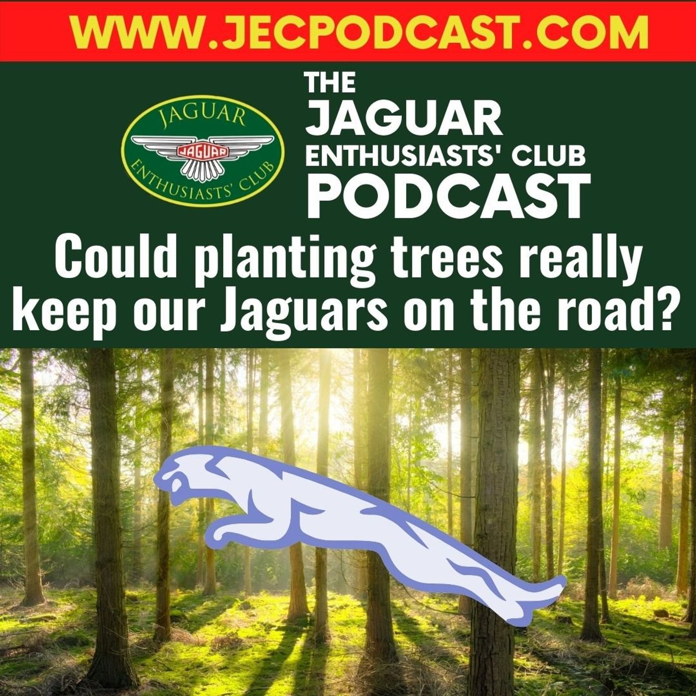 Episode 69: Could planting trees really keep our Jaguars on the road? episode artwork