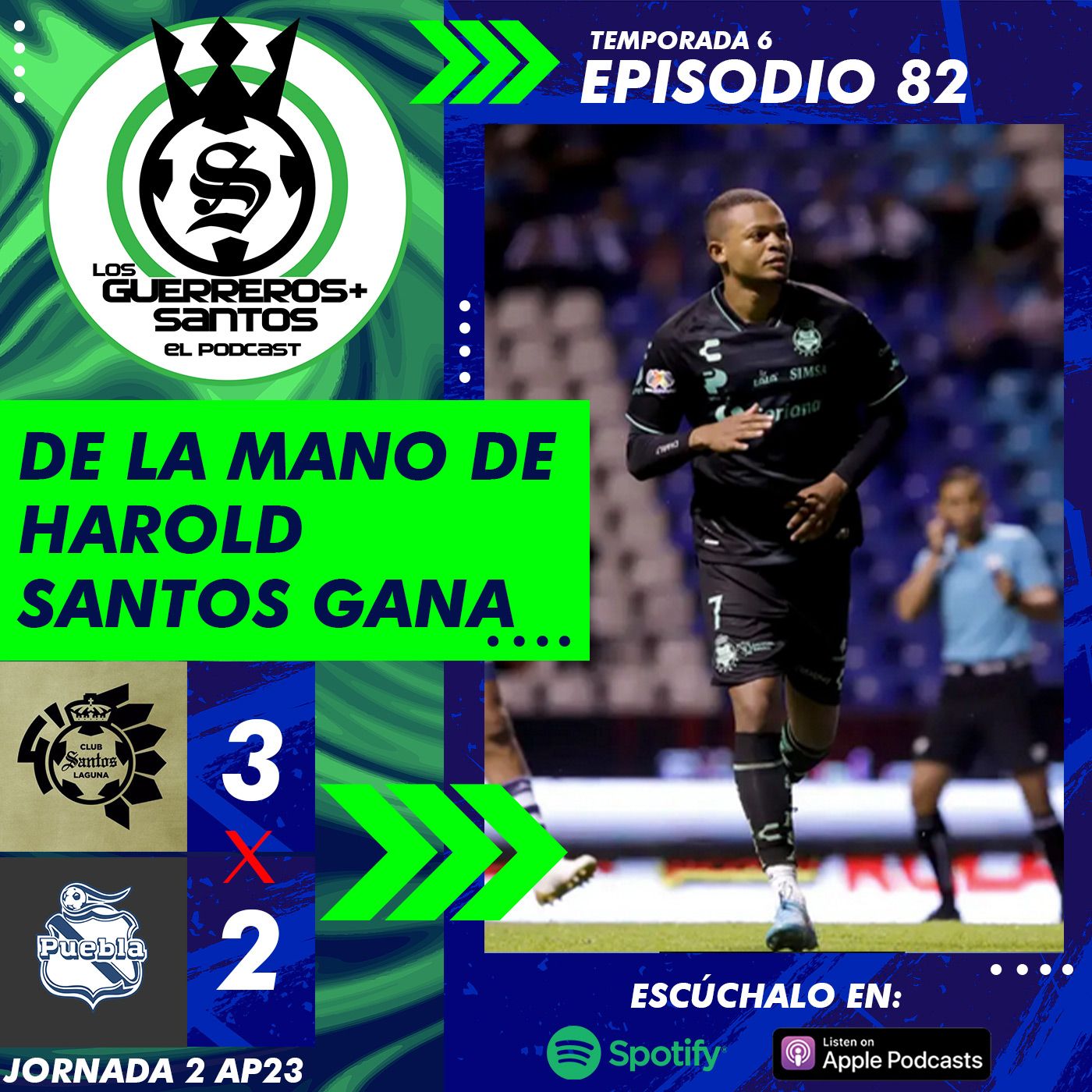 Los Guerreros Más Santos - Podcast 100% del Santos Laguna