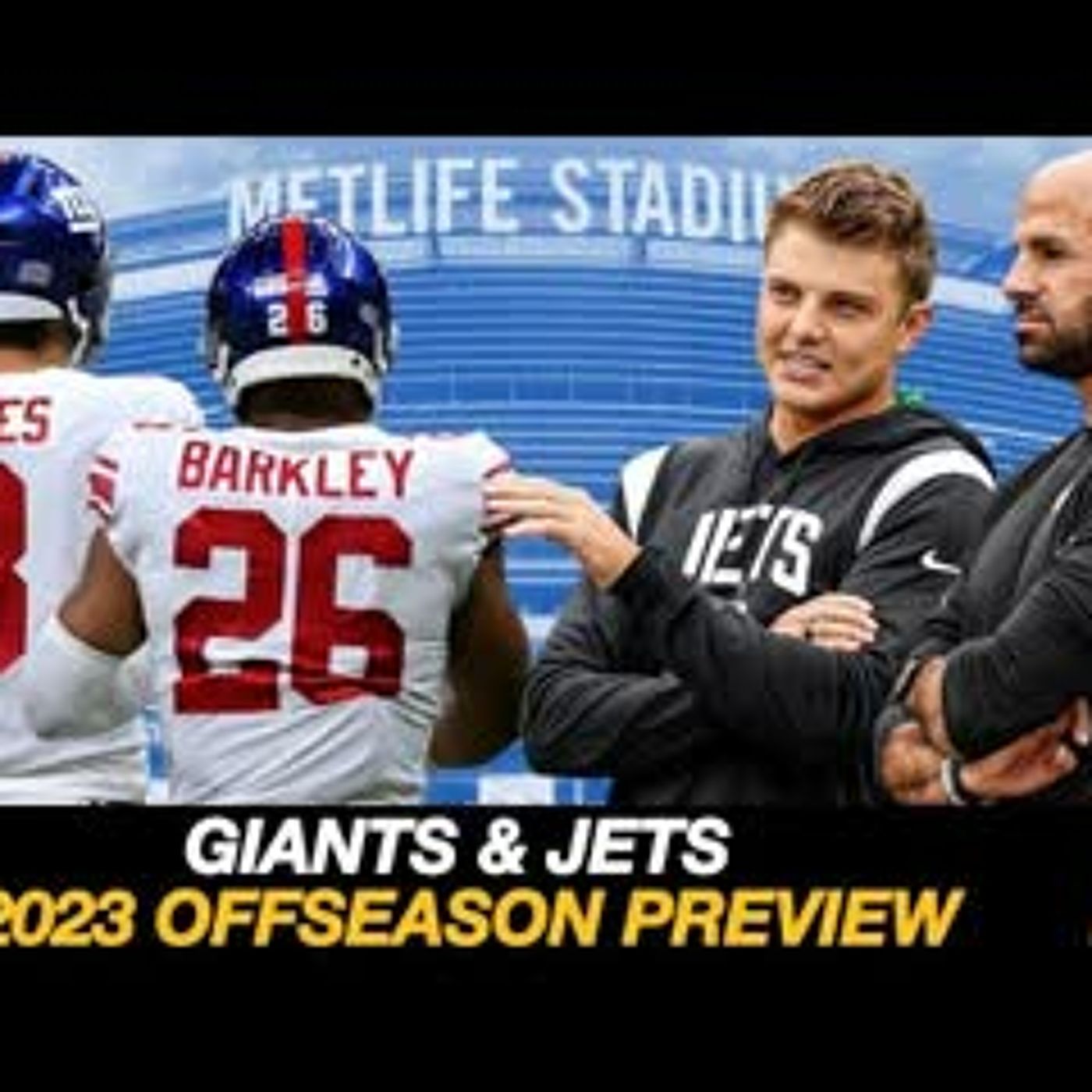 Giants LOSE to Eagles in NFL Playoffs | Giants & Jets 2023 Offseason PREVIEW episode artwork