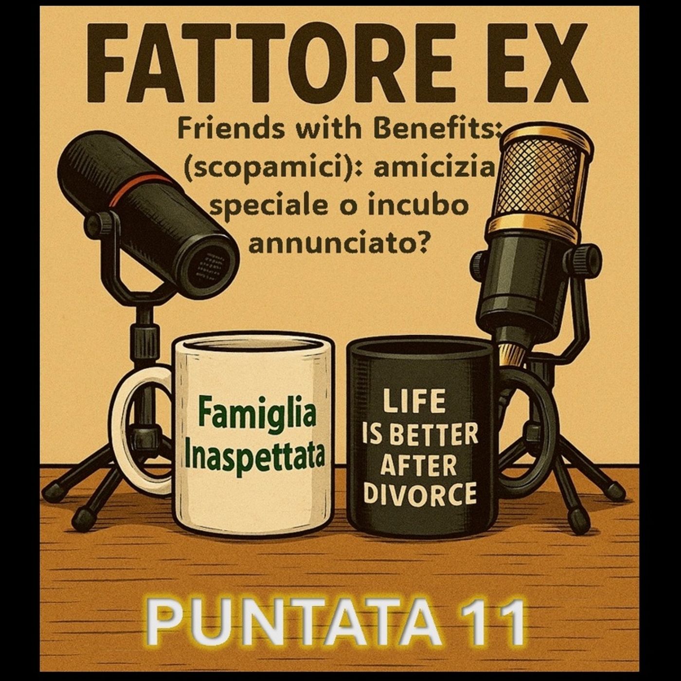 Puntata 11 - Friends with Benefits (scopamici): amicizia speciale o incubo annunciato? episode artwork