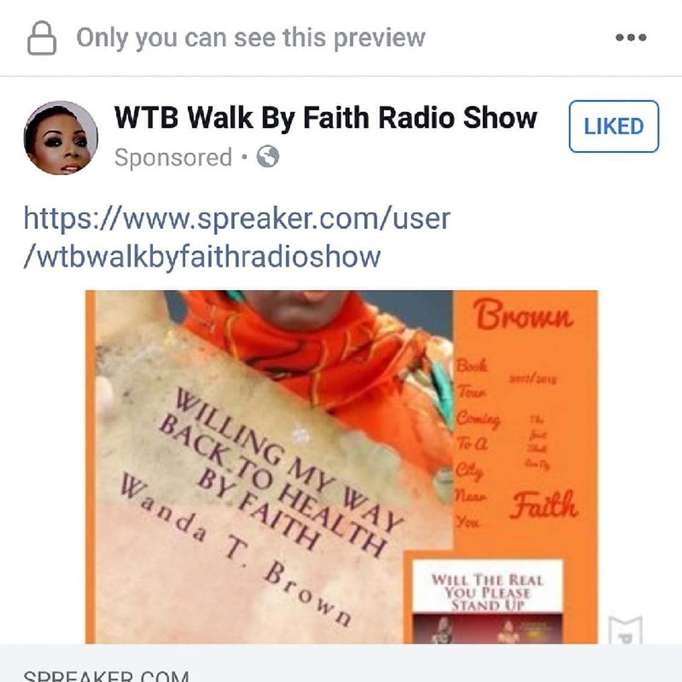 WTB Walk By Faith Radio Show\'s show