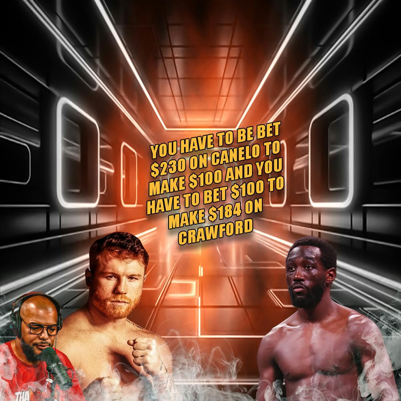 ☎️Wow Canelo Opens Up Almost 3 To 1 Favorite Over Crawford😱$100 On Bud Makes You $184🔥 episode artwork