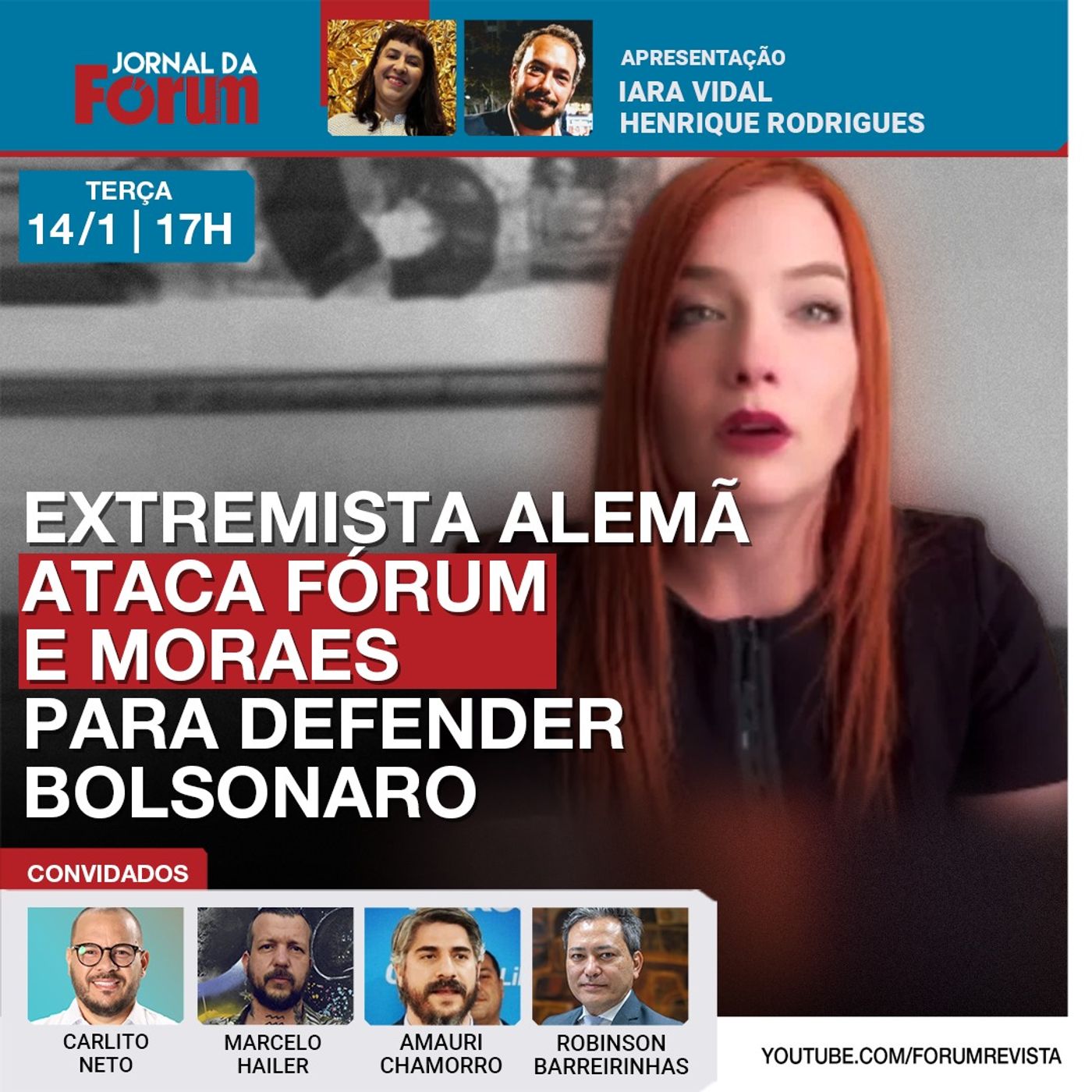 Fake News importada: Extremista alemã ataca Fórum e Alexandre de Moraes pra defender Bolsonaro episode artwork