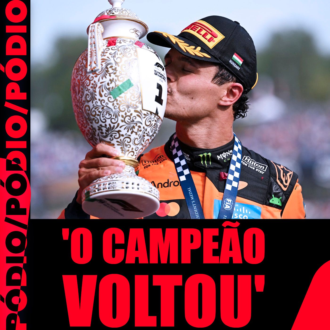 Norris vence! Verstappen 2º, Antonelli 3º, Hamilton punido, Russell só 7º e Bortoleto fica no quase episode artwork