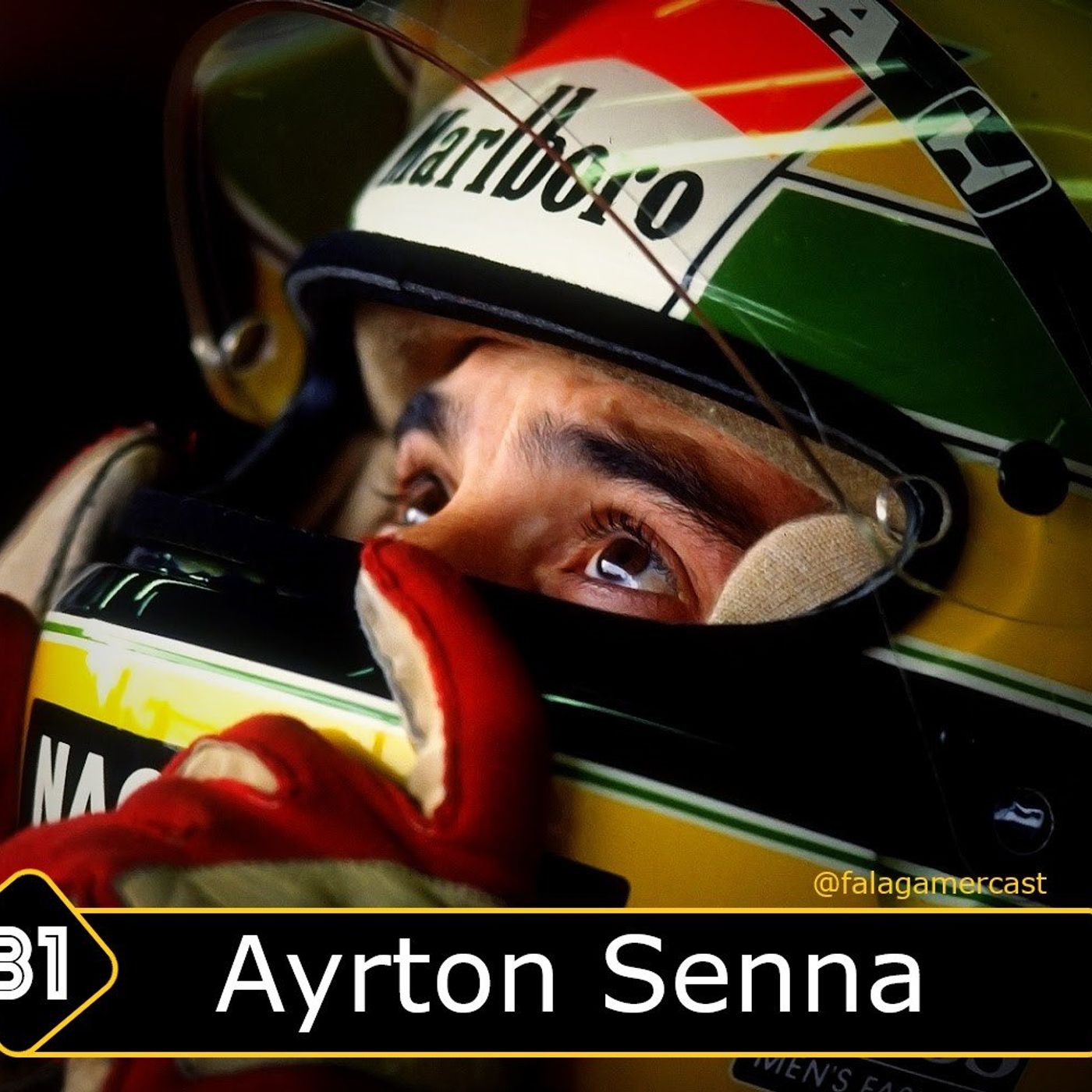 [ REPRISE ] Fala Gamer Cast - #31 Aryton Senna [ 30 anos Tricampeonato ] episode artwork