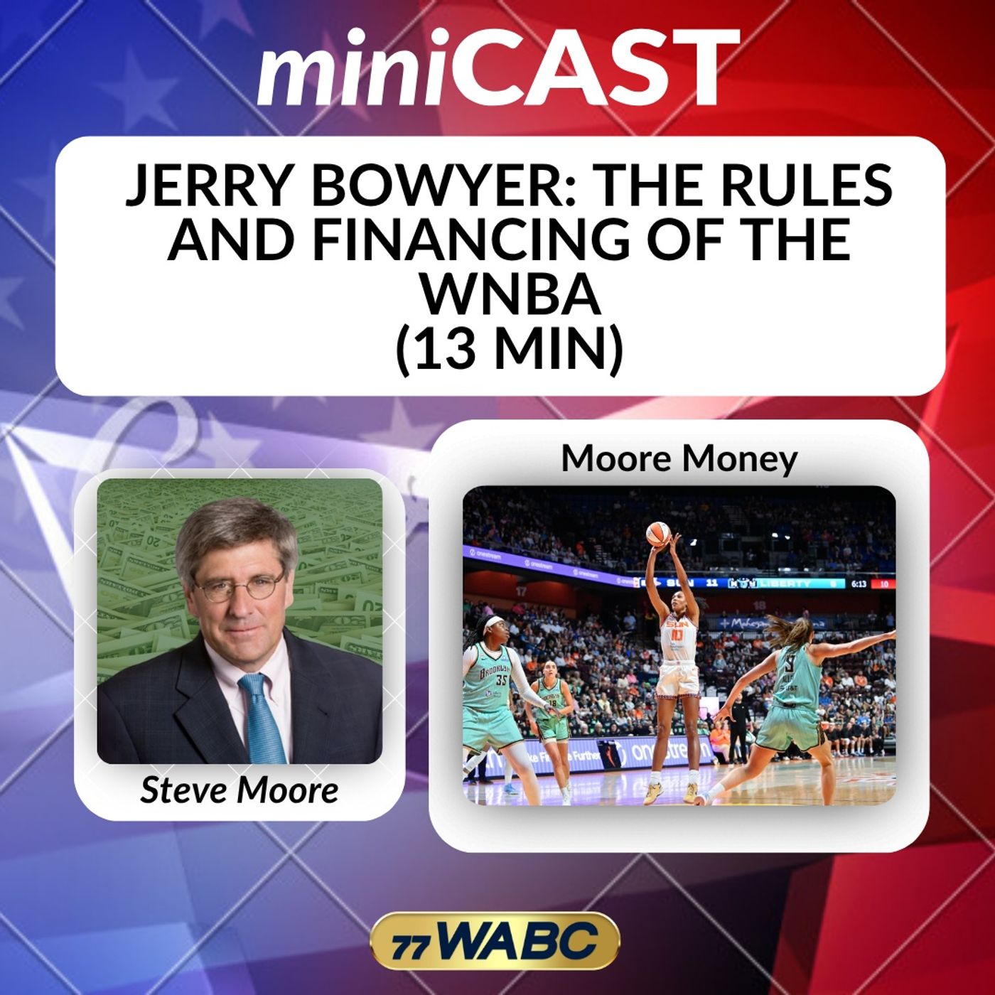 Jerry Bowyer: The Rules And Financing Of The WNBA (13 Min) episode artwork