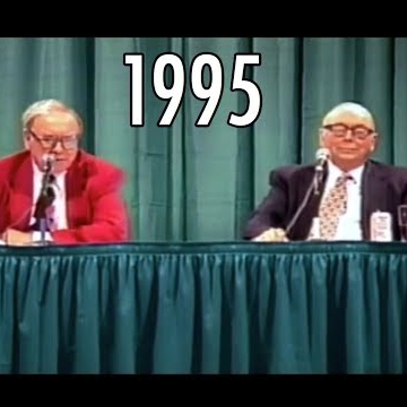 1995 Berkshire Hathaway Annual Meeting Warren Buffett Charlie Munger FULL Q&A