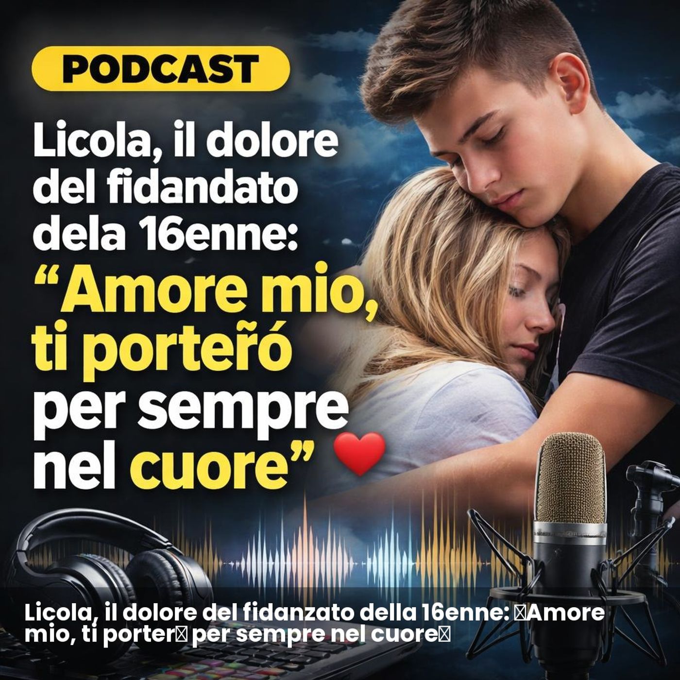 Licola, il dolore del fidanzato della 16enne: «Amore mio, ti porterò per sempre nel cuore» episode artwork