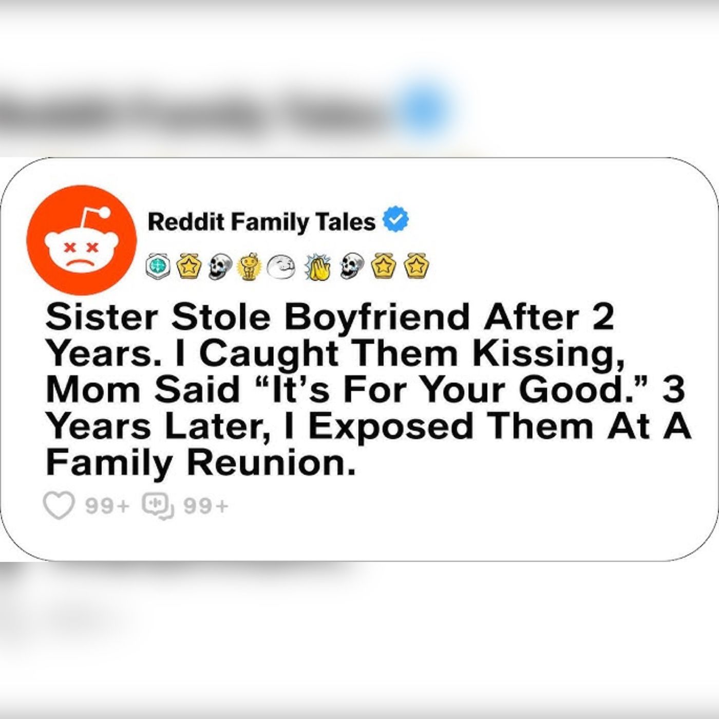 Sister Stole Boyfriend After 2 Years. I Caught Them Kissing, Mom Said “It’s... - Reddit Family Tales episode artwork