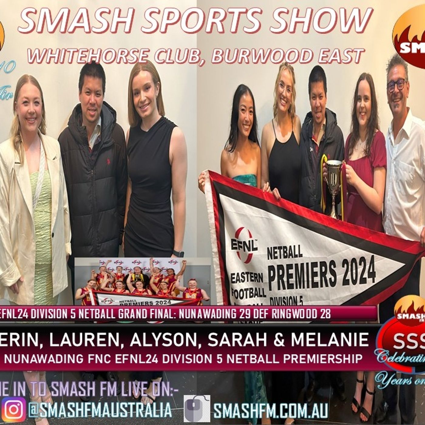 SSS10THYR: Nunawading Lions FNC EFNL24 Division 5 Netball Premiership Interviews 041024