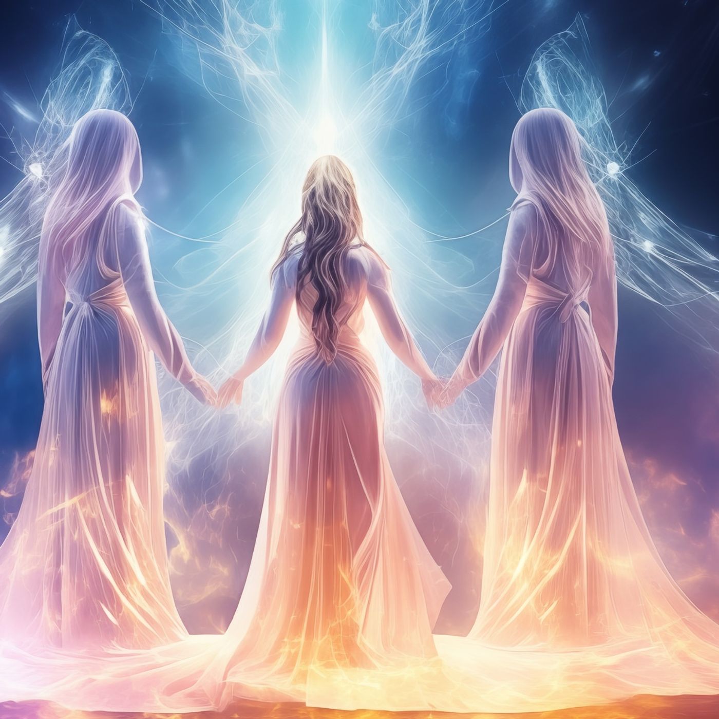 Five Goddess Sisters, why were they in Silence? What was the purpose of it all episode artwork