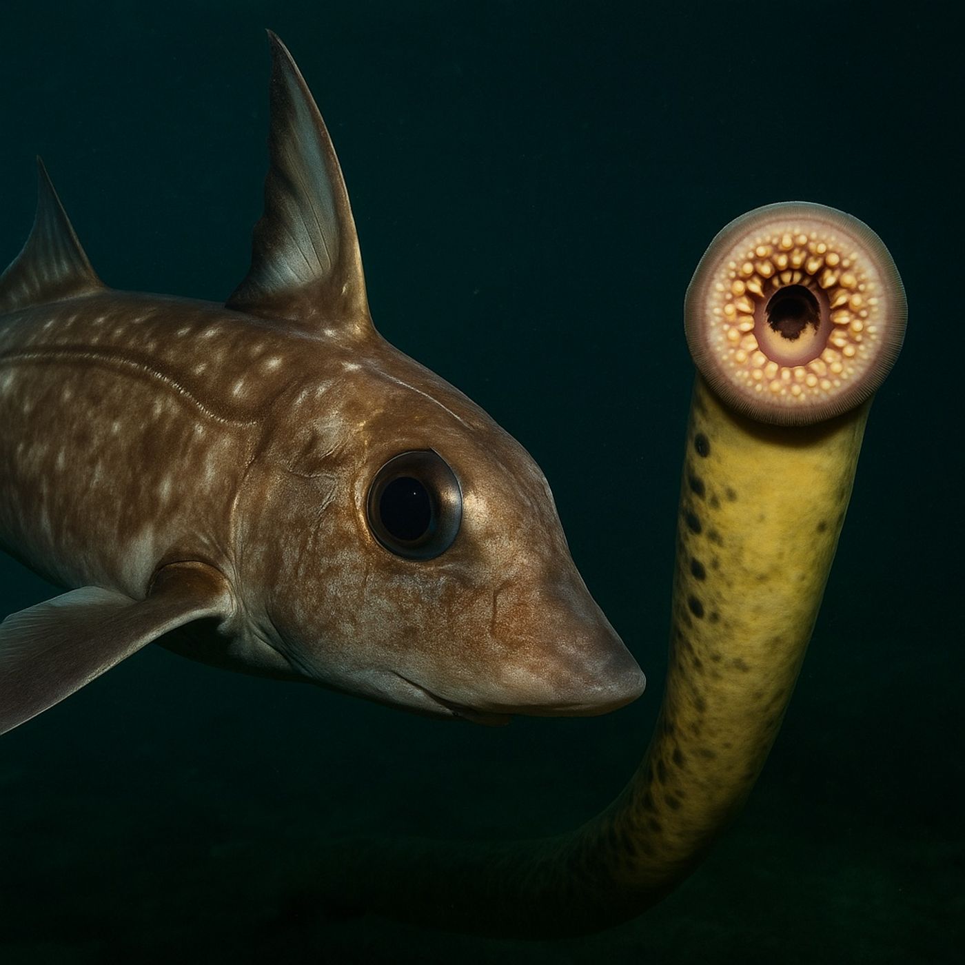Evolutionary Monsters: Chimaeras and Lampreys