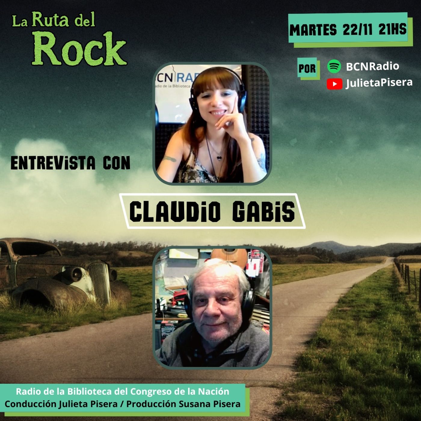 La Ruta del Rock con Claudio Gabis episode artwork
