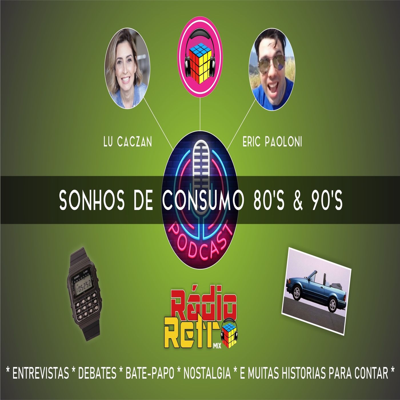 RetroCast - Podcast dedicado aos Anos 80 e 90 da RadioRetroMix