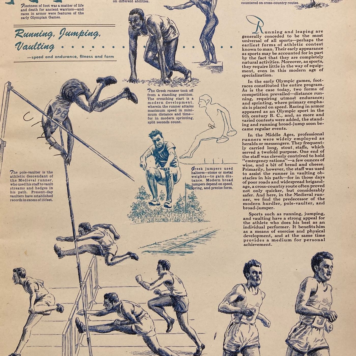 "The Evolution of Sports" & Running History