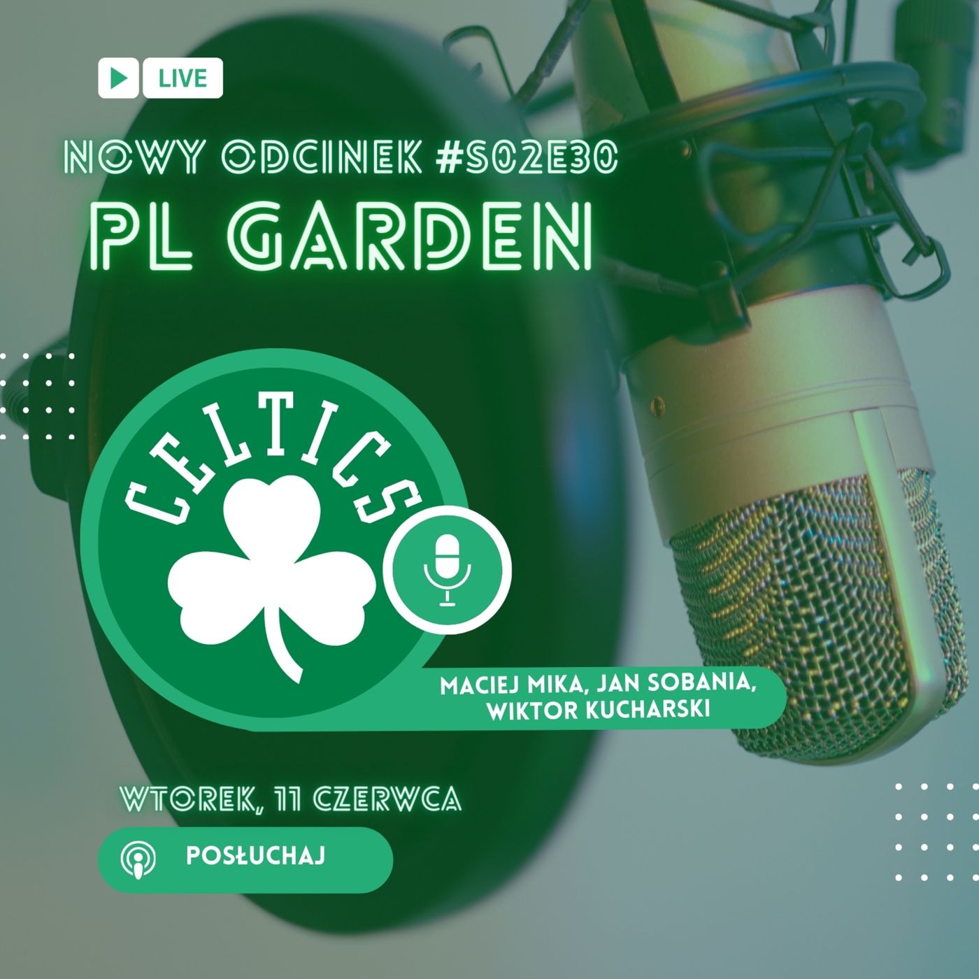 S02E29 2 Gości! Celtics prowadzą z Mavs 2-0, a seria przenosi się do Dallas. episode artwork