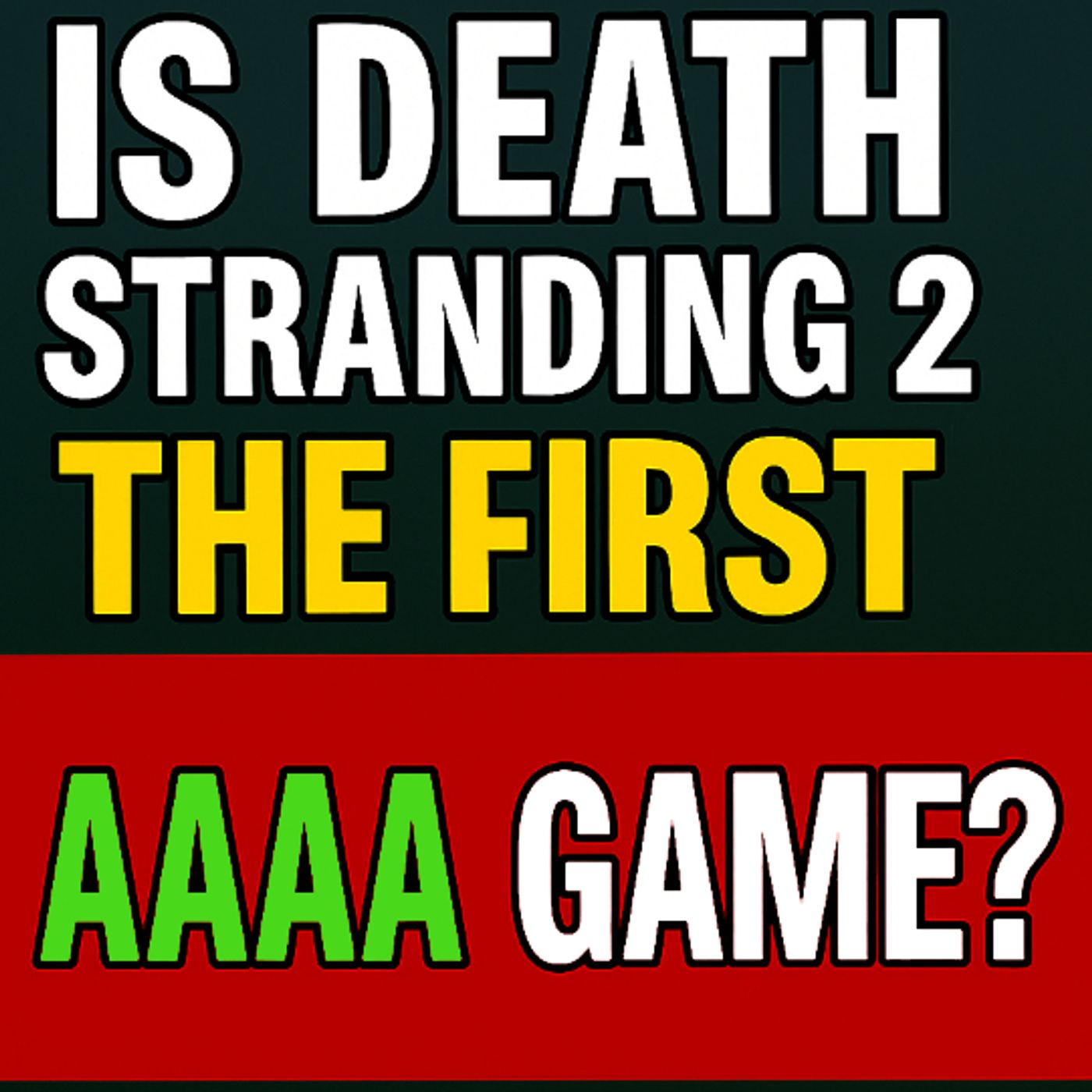 Is Death Stranding 2 a AAAA Game? A Glaze Session