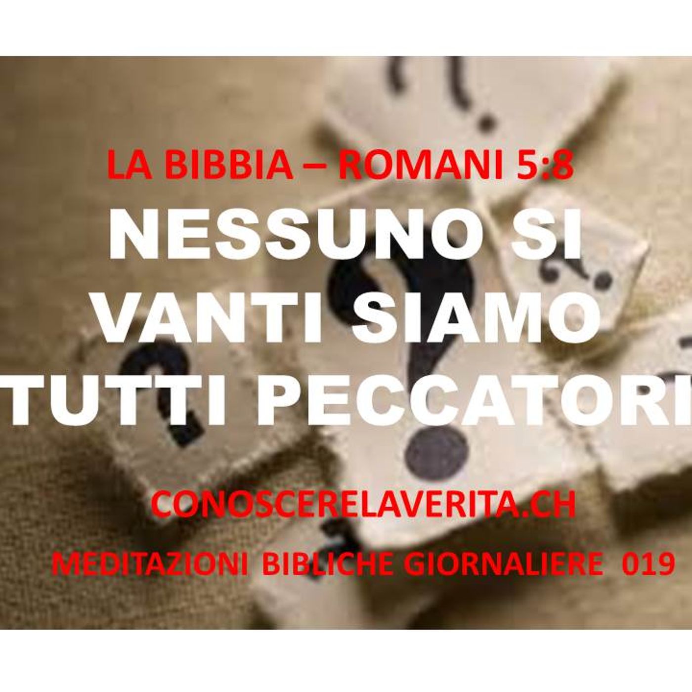 MEDITAZIONI BIBLICHE GIORNALIERE