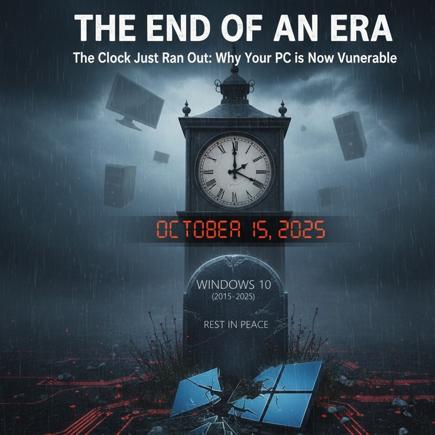 Goodbye Windows 10 2015-2025 episode artwork