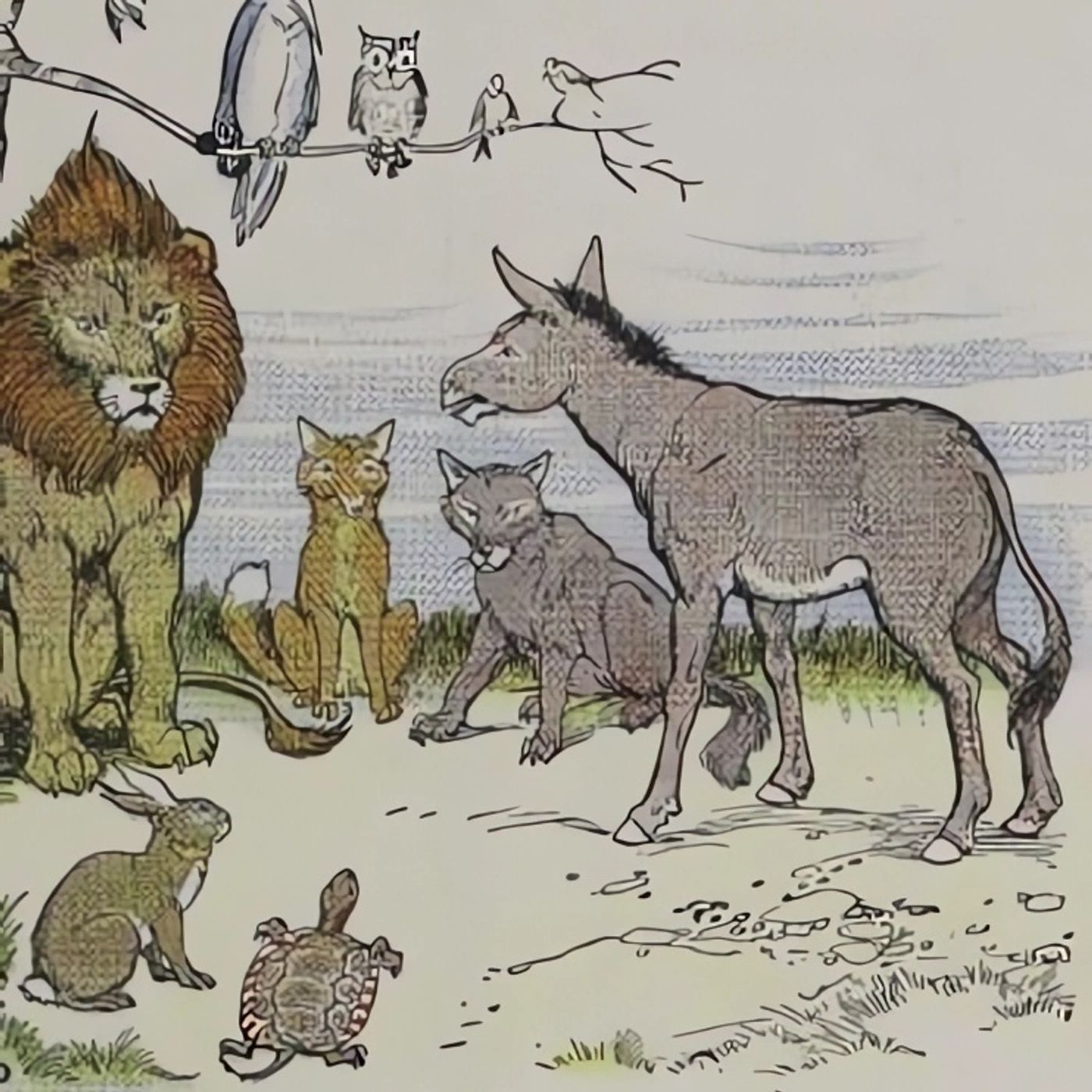 De dieren en de plaag | Aesop Fabels episode artwork