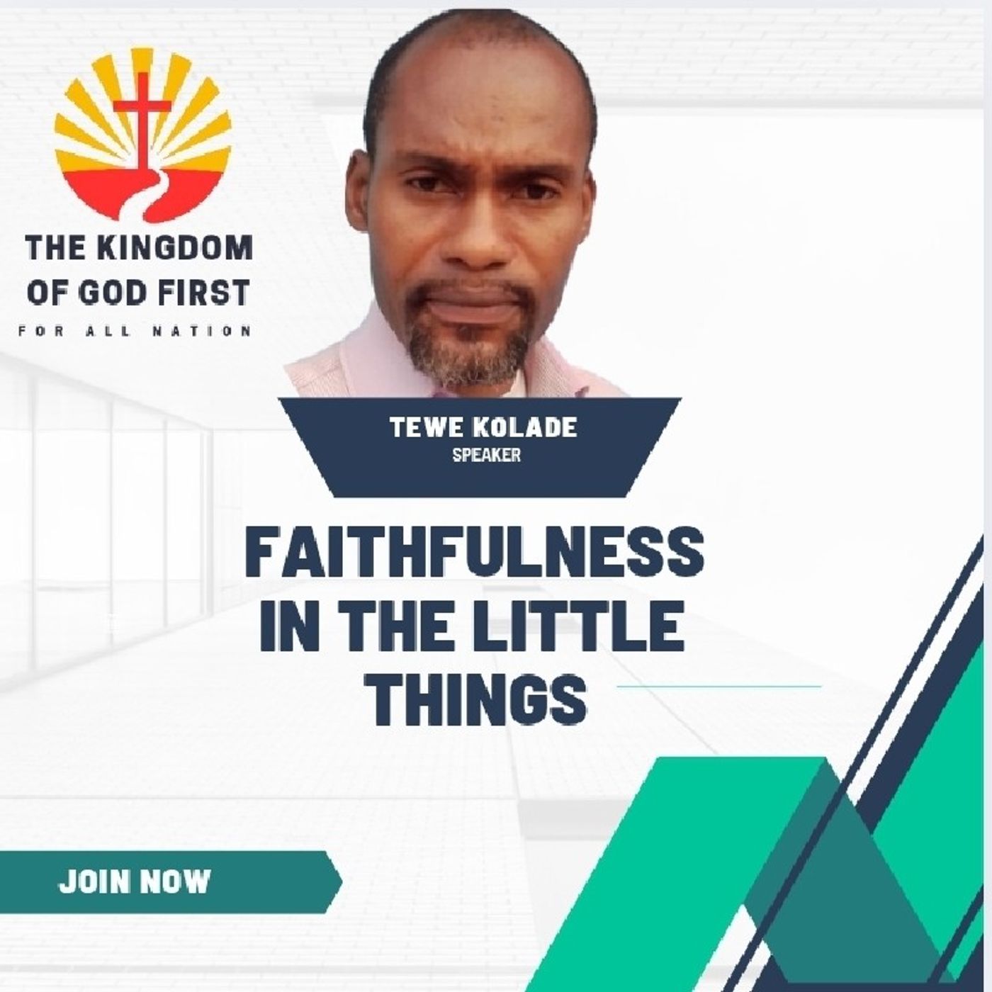FAITHFULNESS IN THE LITTLE THINGS