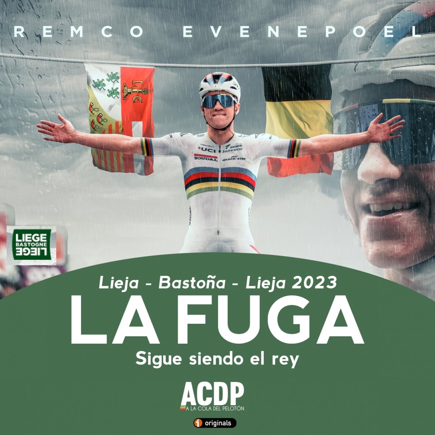Remco sigue siendo el rey | Lieja - Bastoña - Lieja | La Fuga de A la Cola del Pelotón episode artwork