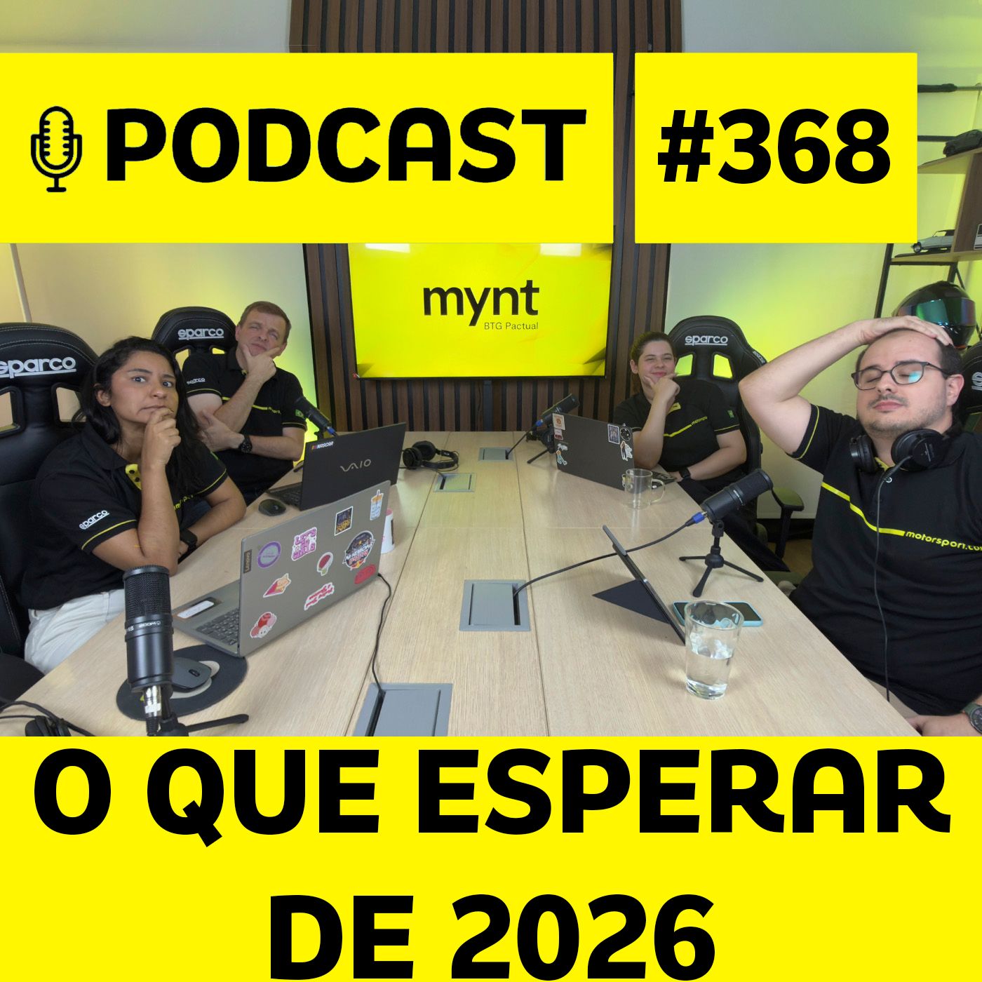 Podcast 368: F1 2026! Mercedes favorita? Hamilton pressionado? Bortoleto, Globo e +