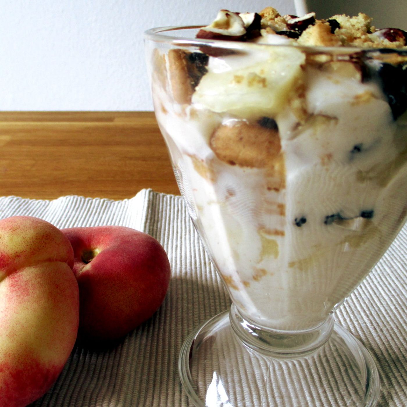 Cheesecake al cucchiaio light con pesche episode artwork