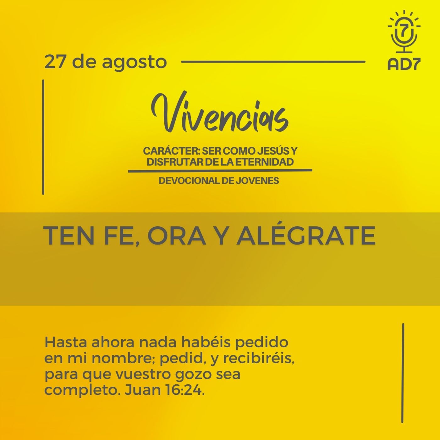 AD7 Devocional - Diferente / Inverso