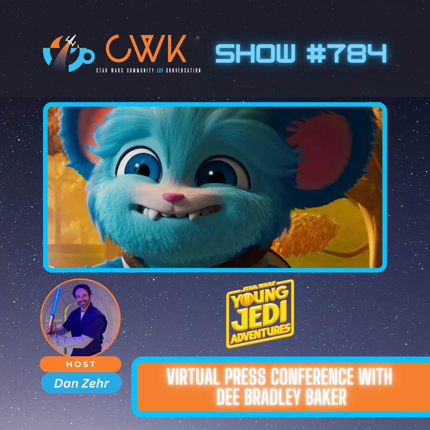 CWK Show #784: Dee Bradley Baker Discusses Nubs & Young Jedi Adventures