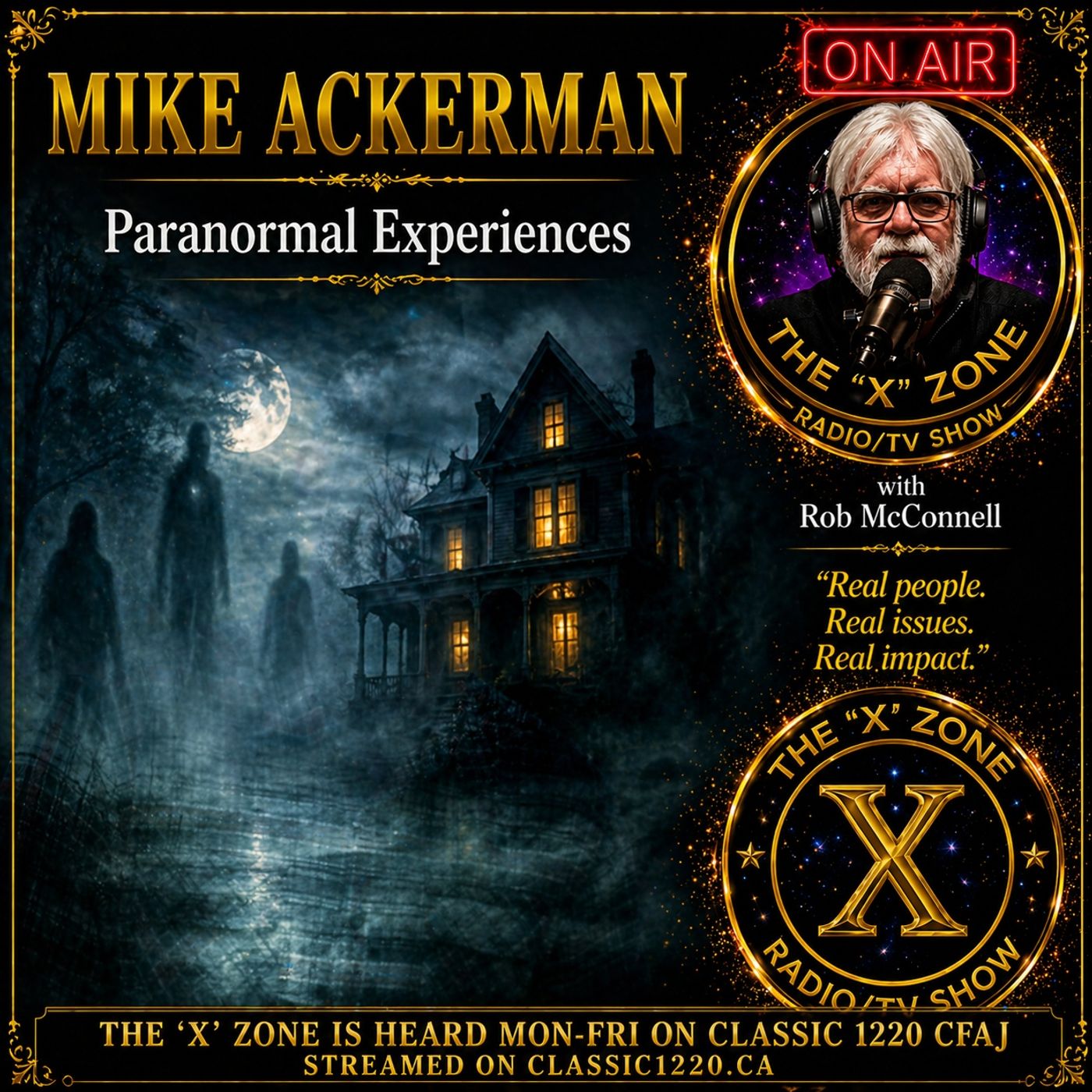 Rob McConnell Interviews - MIKE ACKERMAN - Paranormal Experiences