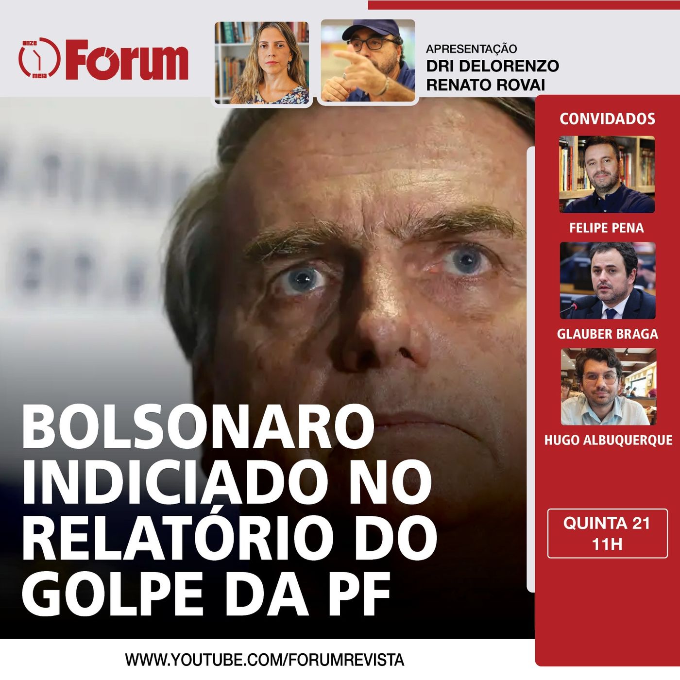 PF prestes a encerrar relatório contra golpistas e Bolsonaro e mais 40 devem ser indiciados episode artwork