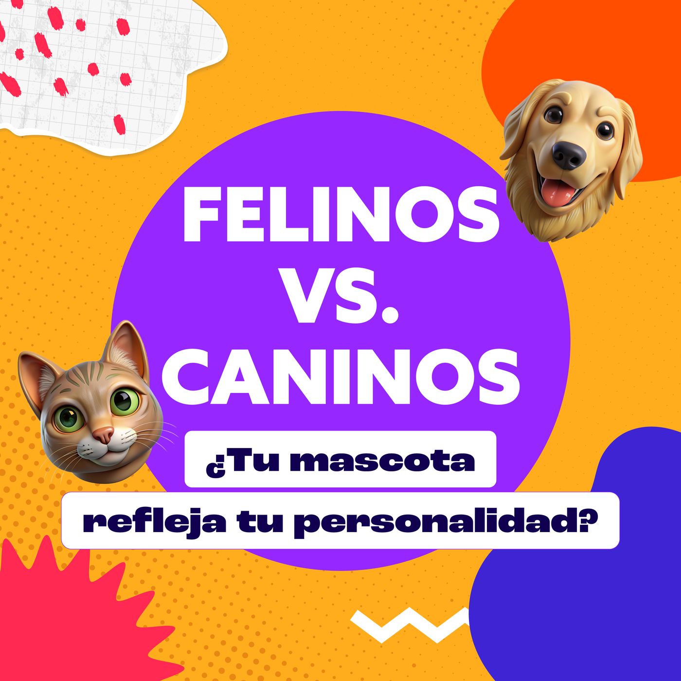 Felinos vs. Caninos: ¿Tu mascota refleja tu personalidad?