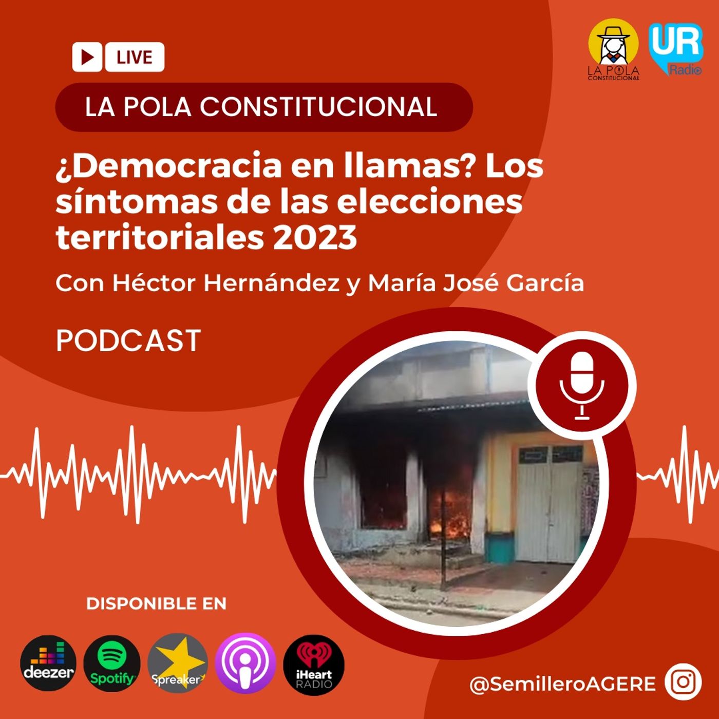 ¿Democracia en llamas? Los síntomas de las elecciones territoriales 2023 episode artwork