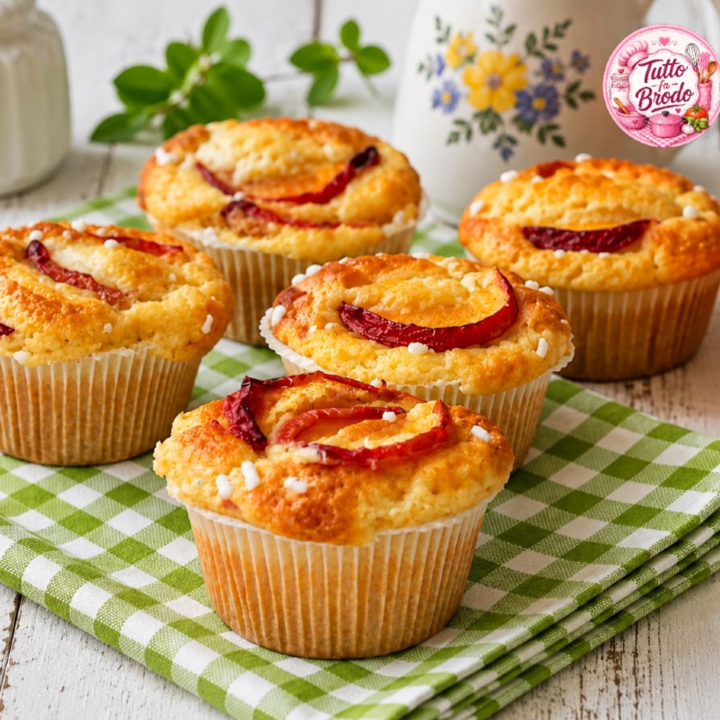 Muffin alle Pesche Senza Lattosio "Anche Bimby" episode artwork