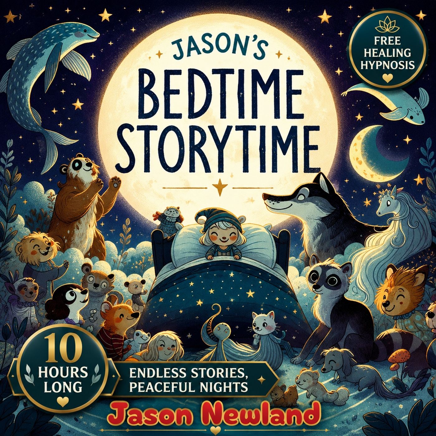 Jason's Bed Time Story Time (10 Hours Long) podcast artwork