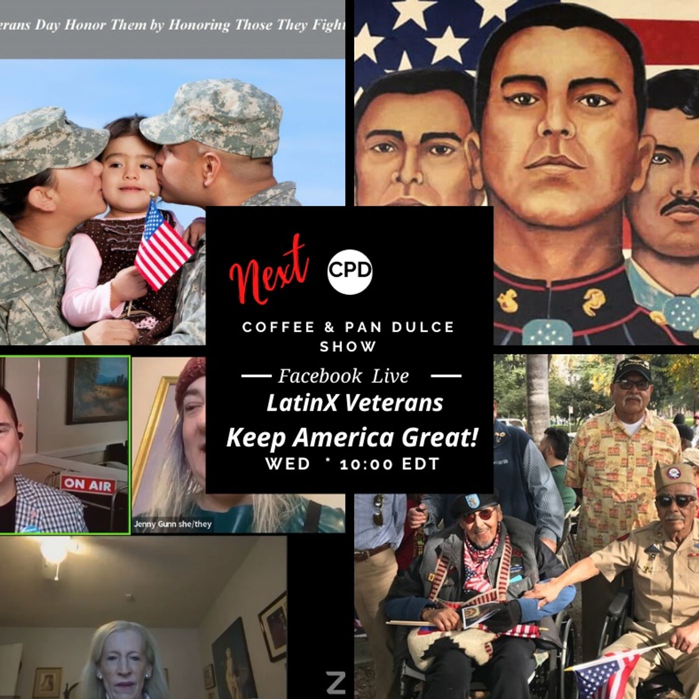 “LatinX Veterans Keep America Great!” – #CPD0272-11082023 episode artwork