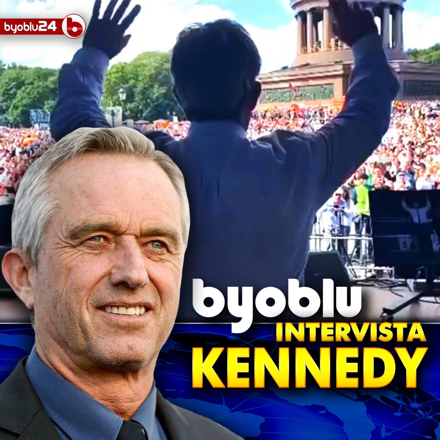 Robert Kennedy a Byoblu: “Non abbiate paura, questa guerra si può vincere” episode artwork