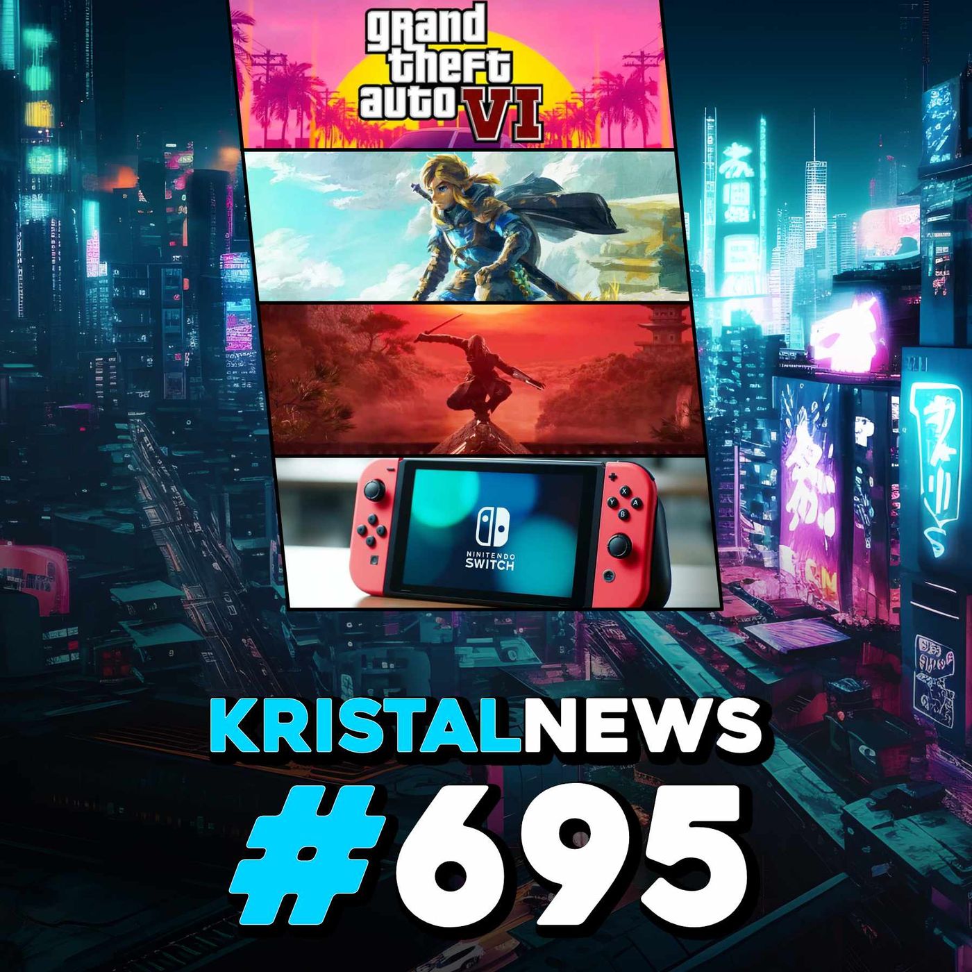 GTA 6, CI SIAMO! | Il FILM di ZELDA?! | LEAK su AC RED | SWITCH 2 | IA nei GIOCHI ▶ #KristalNews 695 episode artwork